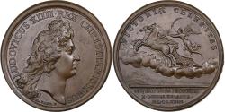 World Coins - France, Medal, Louis XIV, Conquête de la Franche-Comté, 1668, Bronze, Mauger