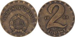 World Coins - Coin, Hungary, 2 Forint, 1981