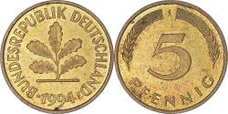 World Coins - Coin, Germany, 5 Pfennig, 1994