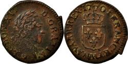 World Coins - Coin, France, Louis XV, Liard à la vieille tête, Liard, 1770, Metz,