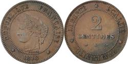 World Coins - Coin, France, Cérès, 2 Centimes, 1878, Bordeaux, , Bronze, KM:827.2