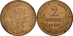 World Coins - Coin, France, Dupuis, 2 Centimes, 1909, Paris, , Bronze, KM:841