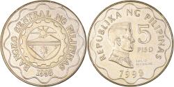 World Coins - Coin, Philippines, 5 Piso, 1998, , Nickel-brass, KM:272