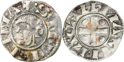 World Coins - Archbishopric of Vienne, Denier, ca. 1200-1250, Vienne, Billon,