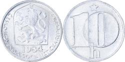 World Coins - Czechoslovakia, 10 Haleru, 1984