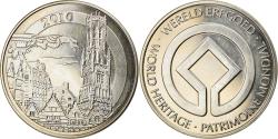 World Coins - Belgium, Token, Patrimoine Mondial, Arts & Culture, 2010, , Copper-nickel