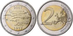 World Coins - Finland, 2 Euro, 2007, Vantaa, Bi-Metallic,