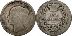 World Coins - Great Britain, Victoria, Shilling, 1844, Silver, , KM:734.1