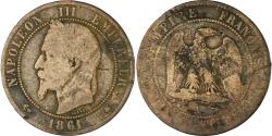 World Coins - Coin, France, Napoleon III, Napoléon III, 10 Centimes, 1861, Paris,