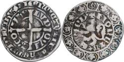 World Coins - Coin, France, Flanders, Louis II de Mâle, Gros, 1346-1384, , Silver