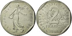 World Coins - Coin, France, Semeuse, 2 Francs, 1985, , Nickel, KM:942.1, Gadoury:547