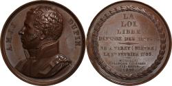 World Coins - France, Medal, Français Célèbres, André Marie Dupin, 1820, Caunois