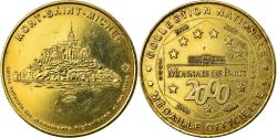 World Coins - France, Token, le Mont-Saint-Michel - Vue générale n°1, 2000, MDP,