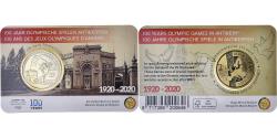 World Coins - Belgium, 2-1/2 Euro, 2020, 100 ans des Jeux Olympiques d'Anvers,