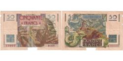 World Coins - France, 50 Francs, Le Verrier, 1948-04-08, D.107, VF(20-25)