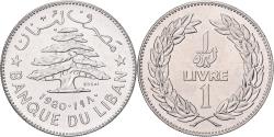 World Coins - Lebanon, 1 Livre, 1980, ESSAI, Nickel, , KM:E15
