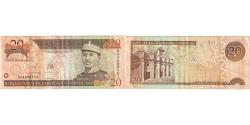 World Coins - Dominican Republic, 20 Pesos Oro, 2000, UNC(63)