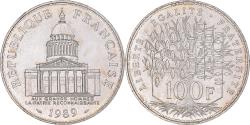 World Coins - Coin, France, Panthéon, 100 Francs, 1989, Paris, , Silver, KM:951.1