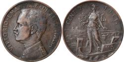 World Coins - Coin, Italy, 2 Centesimi, 1911, Rome, date with point, , Cuivre, KM:41