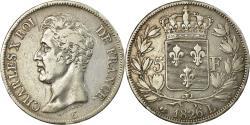 World Coins - Coin, France, Charles X, 5 Francs, 1826, Bayonne, , Silver, KM:720.8