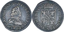 World Coins - Coin, Principality of Arches-Charleville, Charles de Gonzague, Liard, 1609
