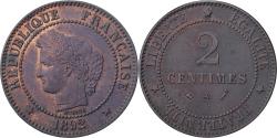 World Coins - France, 2 Centimes, Cérès, 1892, Paris, Bronze, , Gadoury:105