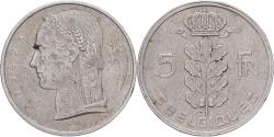 World Coins - Belgium, Régence Prince Charles, 5 Francs, 5 Frank, 1949, Brussels