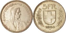 World Coins - Coin, Switzerland, 5 Francs, 1966, Bern, , Silver, KM:40