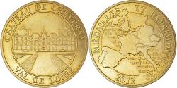 World Coins - France, Token, Tourist Token, Val de Loire - Château de Cheverny, 2012