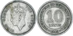 World Coins - Coin, MALAYA, 10 Cents, 1949