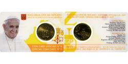World Coins - Vatican, Francis, 50 Euro Cent, Coin card n°8, 2017, Rome, Nordic gold