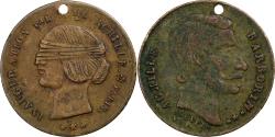 World Coins - France, Advertising Token, Docteur Achille Barborin, Dentiste, Brass,