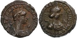 Ancient Coins - Vabalathus and Aurelian, Tetradrachm, 270-271, Alexandria, Billon,