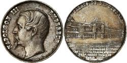 World Coins - France, Medal, Napoléon III, Second Empire, Exposition Universelle, Palais de