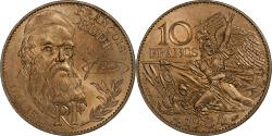 World Coins - France, 10 Francs, François Rude, 1984, Pessac, Tranche B, Copper-nickel