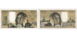 World Coins - France, 500 Francs, Pascal, 1970, Q.23, VF(30-35), Fayette:71.5, KM:156a