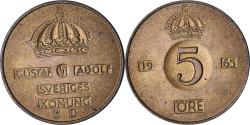 World Coins - Sweden, 5 Öre, 1965