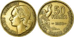 World Coins - Coin, France, Guiraud, 50 Francs, 1958, , Aluminum-Bronze, Gadoury:880