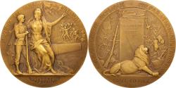 World Coins - France, Medal, French Third Republic, Politics, Society, War, Grandhomme