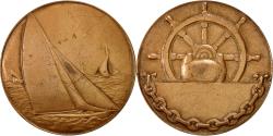 World Coins - France, Medal, Les Voiliers, 1970, Rivaud, , Bronze