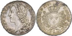 World Coins - France, Louis XV, 1/2 Écu au bandeau, 1741, Paris, Flan Bruni, Silver,
