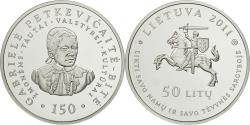 World Coins - Coin, Lithuania, 50 Litu, 2011, , Silver, KM:174