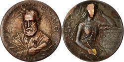 World Coins - France, Medal, Victor Hugo, Arts & Culture, Rasumny, , Bronze