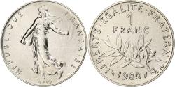 World Coins - France, 1 Franc, Semeuse, 1980, MDP, série FDC, Nickel, , Gadoury:474