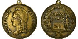 World Coins - France, Medal, Troisième République, Souvenir du Tirage au Sort, Classe, 1893