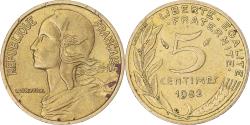 World Coins - France, 5 Centimes, 1982