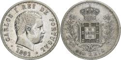 World Coins - Portugal, Carlos I, 500 Reis, 1891, Silver, , KM:535
