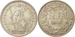 World Coins - Coin, Switzerland, 2 Francs, 1946, Bern, , Silver, KM:21