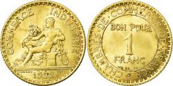 World Coins - Coin, France, Chambre de commerce, Franc, 1922, Paris,