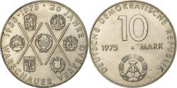 World Coins - Democratic Republic of Germany, 10 Mark, 1975, Berlin, Copper-nickel,